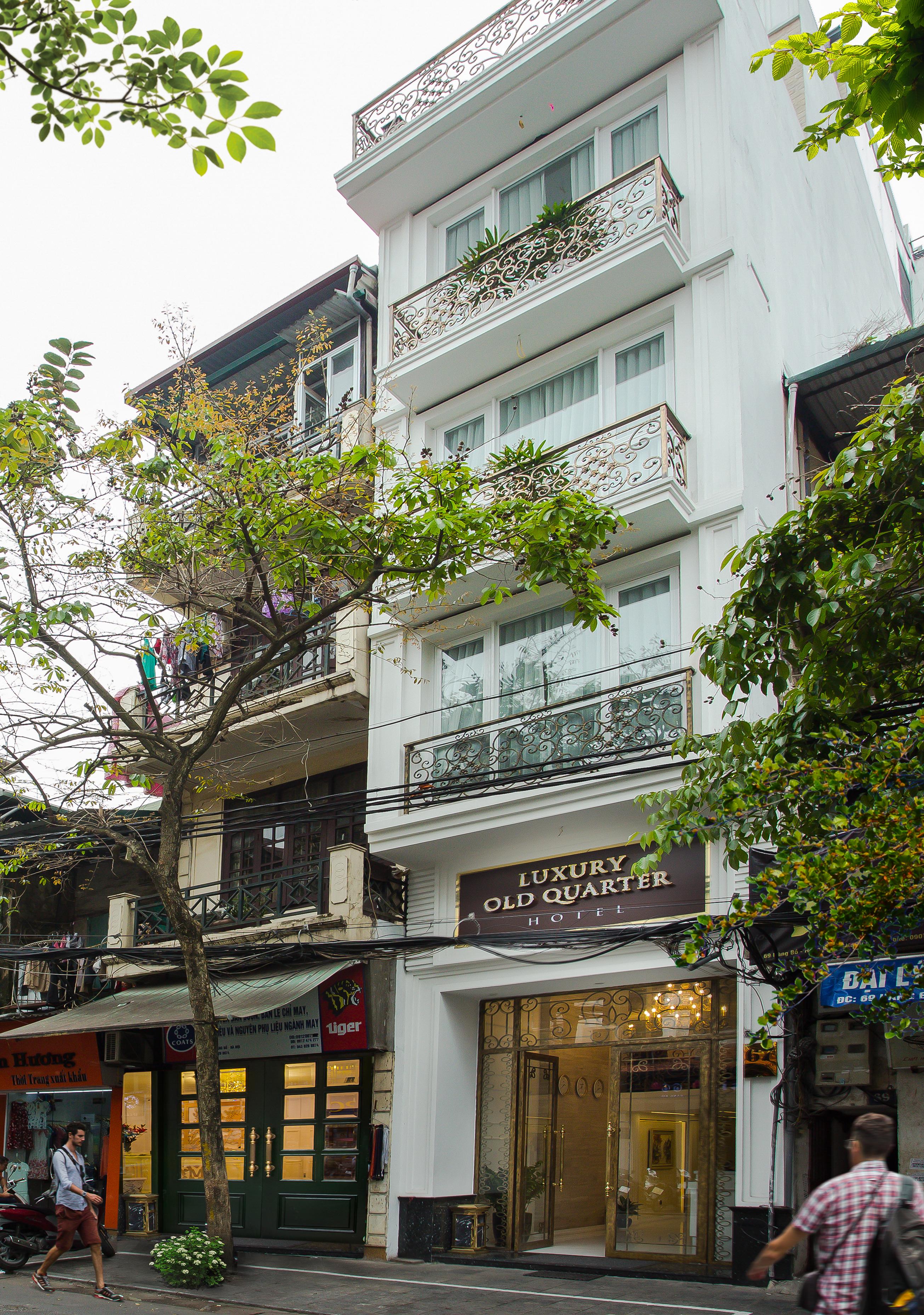 Luxury Old Quarter Hotel & Gym Hanoi Dış mekan fotoğraf