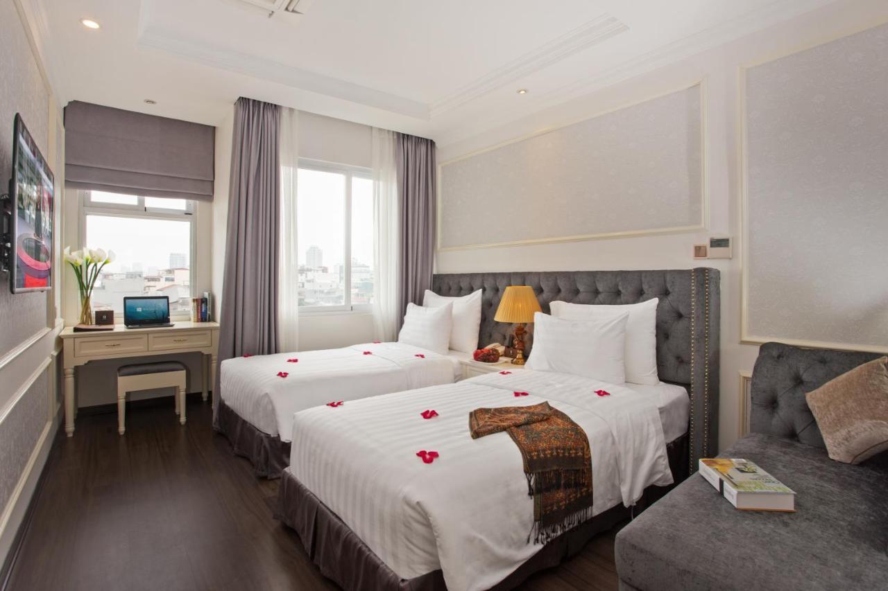 Luxury Old Quarter Hotel & Gym Hanoi Dış mekan fotoğraf