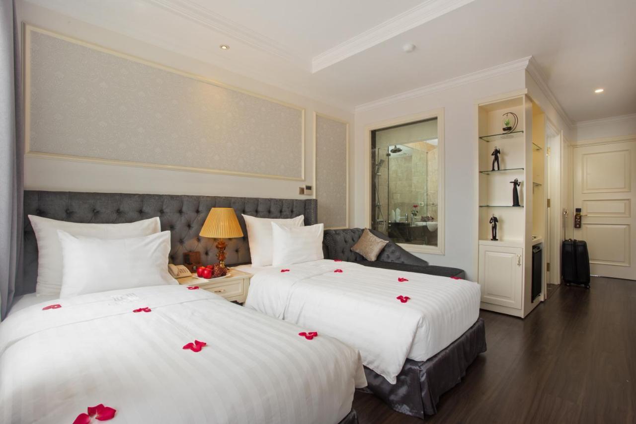 Luxury Old Quarter Hotel & Gym Hanoi Dış mekan fotoğraf