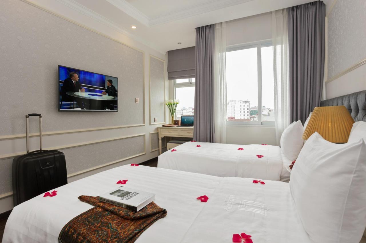 Luxury Old Quarter Hotel & Gym Hanoi Dış mekan fotoğraf