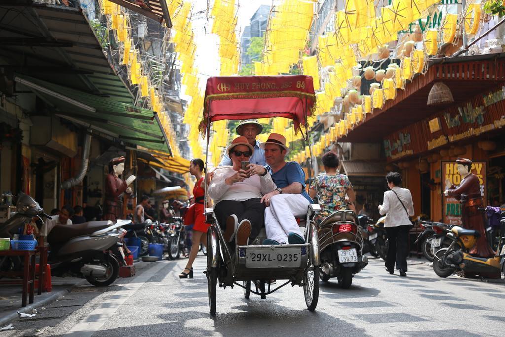 Luxury Old Quarter Hotel & Gym Hanoi Dış mekan fotoğraf